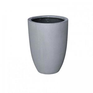VASO FIBERSTONE 40X40 H55 - grey