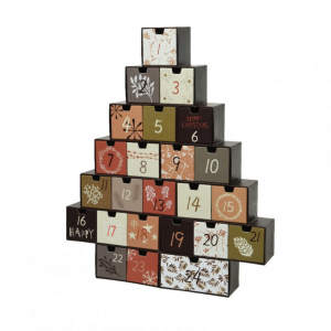CALENDARIO AVVENTO 37X6,3XH44 cm