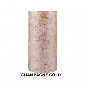 CANDELA RUSTICA METAL (200/100) cham.gol