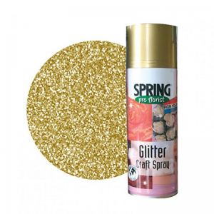 SPRAY gold glitter 300ML - oro