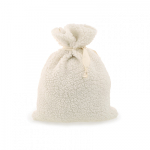 SACCHETTO TEDDY 39X30cm 5pz-bianco ott.