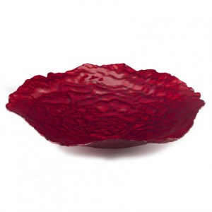 VASSOIO STONES CM 40,5 - rosso