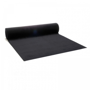 RUNNER VELVET DELUXE 2,5mt X 47cm -nero