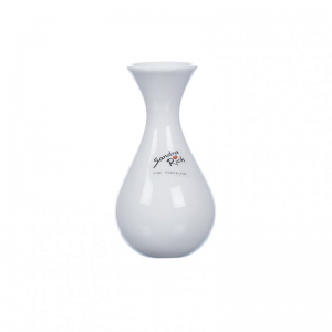 MONOFIORE PORCELLANA H13 D6,5CM-bianco