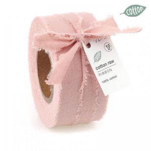 N/COTTON RAW 40mm 10mt - marble rosa