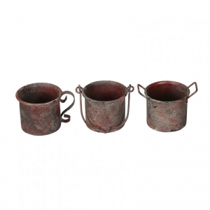 SECCHIELLO MET.D6,5 H5cm 3ass.-bordeaux
