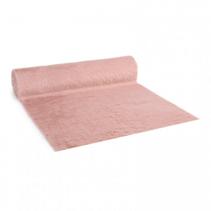 RUNNER FURRY 30cm 2mt - marble rosa