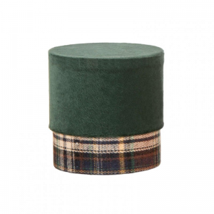 SCATOLA TARTAN D9,5 H10 - dark green
