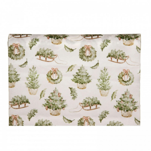 RUNNER ROTOLO XMAS SLITTA 28CM 2,5MT