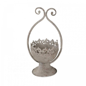 ALZATINA da app.MET. 25X20XH46 -grigio