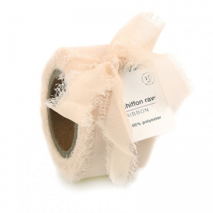 N/CHIFFON RAW 40mm 10mt- avorio