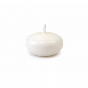 CANDELE GALLEGGIANTI D45mm 24pz - weib