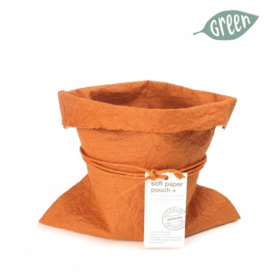 SACCHETTO carta-int.plast H24 5pz -terra