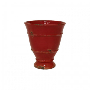 COPPA CERAMICA D23,5 H27 cm - rosso