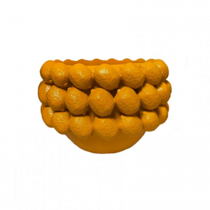 VASO LIMONE Jaffa VET/RES D34 H21-giallo