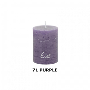 CANDELA RUSTICA (80/60) - purple