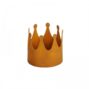 CORONA METALLO D7 H7cm - rusty