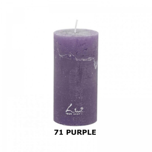 CANDELA RUSTICA (120/60) - purple