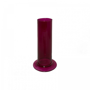 MONOFIORE VETRO D5 H 15 CM - bordeaux