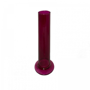 MONOFIORE VETRO D3 H20 CM - bordeaux