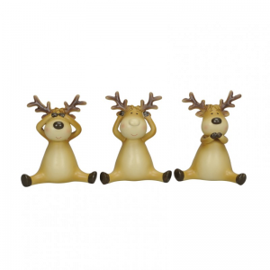 ALCE RES.9,5X5,5 H11,5cm 3mod.ass.-brown