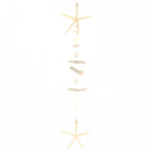 GHIRLANDA STELLE MARINE 168 cm - natural