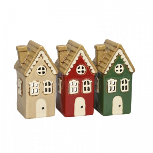 CASA CERAMICA 7X8 H25cm - 3 col. ass.