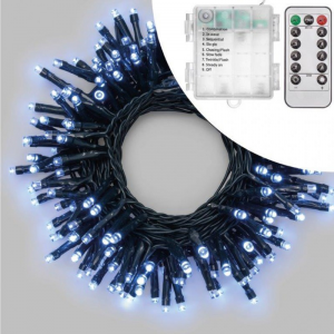 CATENA 300 LED LUCE FREDDA 5MM- batteria