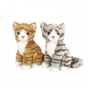 GATTO PELUCHE H28cm - 2ass.