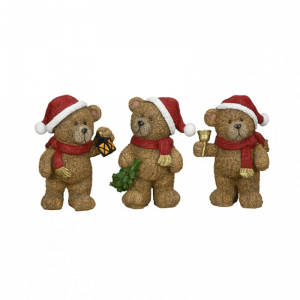ORSO RESINA C/CAPPELLO 8,5X5,5 H11cm