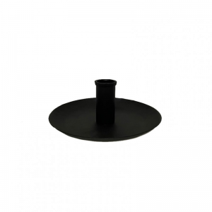 PORTACANDELA METAL D15 - black