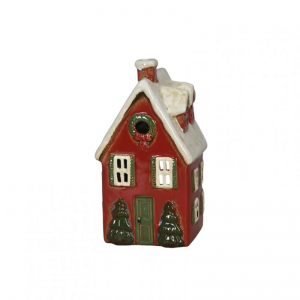CASA CERAMICA 12x11,5 H23cm-red/green