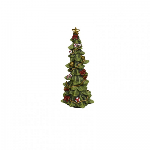 ALBERO RESINA 8X7 H19cm - green