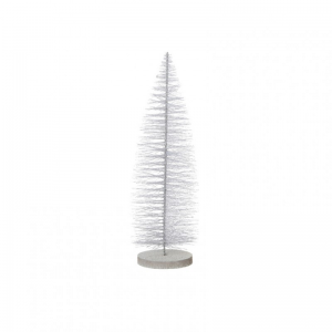 ALBERO BRUSH FROSTED H54cm - white