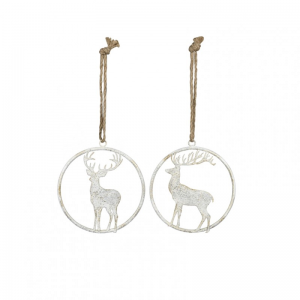 CERCHIO CERVO DA APP. D18 H19,5-cream