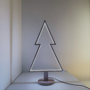 ALBERO ABETE C/LUCE LED H90 CM -rgb