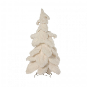 ALBERO PELLICCIA SINTETICA D80 H130-whit