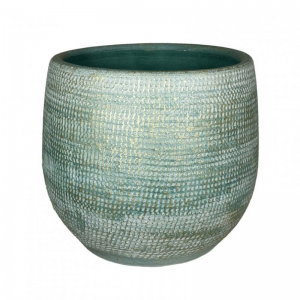 VASO TOKIO D28XH26CM - aqua