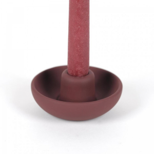 PORTACANDELA CHANDELLE D10 H4,5CM -plume