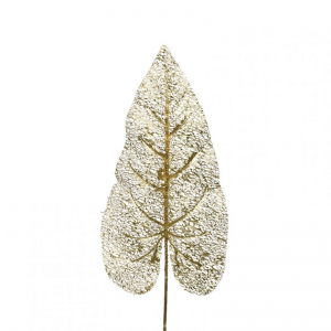 FOGLIA GIGLIO POLIESTERE H70 - gold