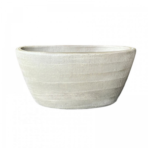 VASO NAGANO OVALE 29X15XH14 - ivoor