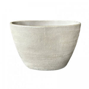 VASO NAGANO OVALE 33X16XH26 - ivoor