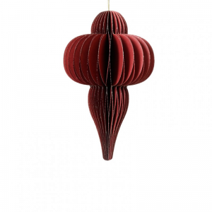 DECORO carta FSC100% D12 H20cm - red