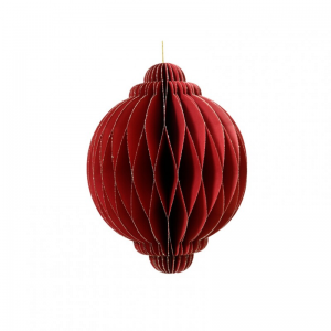DECORO carta FSC100% D30 H40cm - red