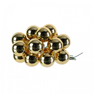 PICK SFERA D2cm 144pz - light gold lucid