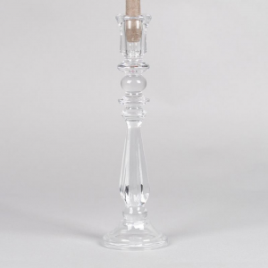 CANDELABRO VETRO ALTESSE D10 H35 CM