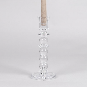 CANDELABRO VETRO COLONEL D10,8 H27CM