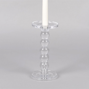 CANDELABRO VETRO D10,8 H23 cm