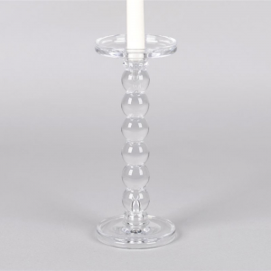 CANDELABRO VETRO D10,8 H26,8 cm