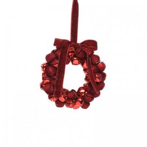 CERCHIO C/BUBBOLI in ferro D15 - red